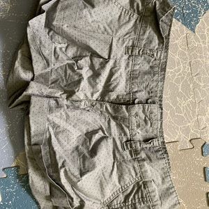 Hollister Shorts - Grey with grey polka dots